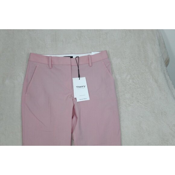 Theory Treeca 2 Black Good Wool Ankle Dress Pants Trouser Women's Size 6 NWT - Picture 7 of 12